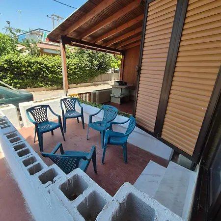Studioareticom Anogio Seafront Private Veranda Feriehus *