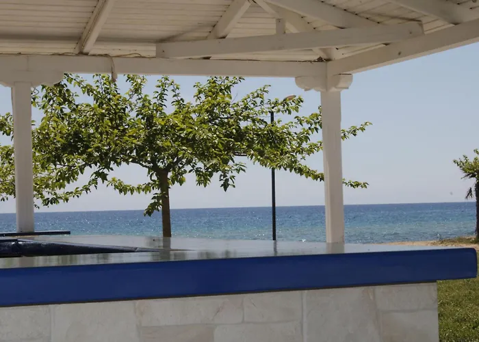 בית נופש Studioareticom Anogio With Private Veranda In Front Of The Lovely Sea For Rent In Chalkidiki Greece Plagiastudioseu ניאה פלאגיה